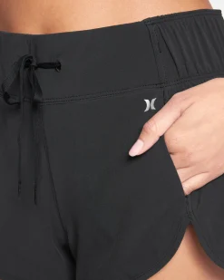 Women Hurley Boardshorts*Aquas Solid 2.5