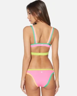 Women Hurley Bikini Bottoms|Bikinis*Around The Block Cheeky Scoop Bottom