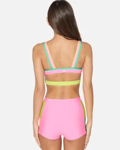 Women Hurley Boardshorts*Around The Block Retro Swim Short