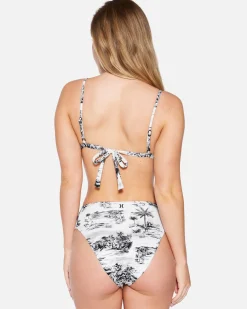 Women Hurley Bikini Bottoms|Bikinis*Beach Walk Moderate High Waist Bottom