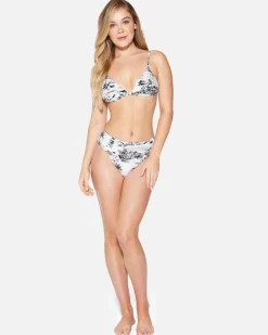 Women Hurley Bikini Bottoms|Bikinis*Beach Walk Moderate High Waist Bottom