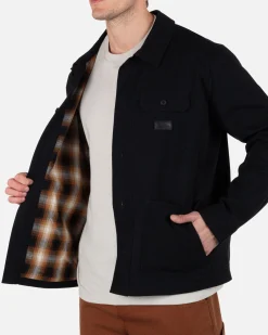 Hurley Tshirts & Tops|Button Downs*Bixby Flannel Lined Canvas Long Sleeve
