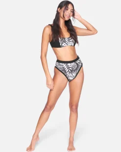 Women Hurley Bikini Bottoms|Bikinis*Block Party High Waist Bottom