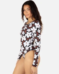 Women Hurley One Piece*Bold Daisy Max Moderate One Piece