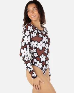 Women Hurley One Piece*Bold Daisy Max Moderate One Piece
