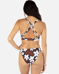 Women Hurley Bikini Tops|Bikinis*Bold Daisy Soft Strap Top