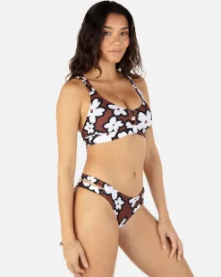 Women Hurley Bikini Tops|Bikinis*Bold Daisy Soft Strap Top
