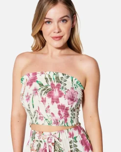 Women Hurley Tops & T-Shirts*BOTANIC TUBE TOP