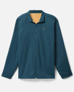 Hurley Jackets & Outerwear*Boulder Reversible Burrrito Zip Jacket