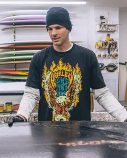 Hurley Tshirts & Tops*Built Short Sleeve Tee