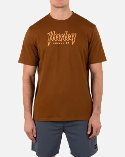 Hurley Tshirts & Tops*Built Short Sleeve Tee