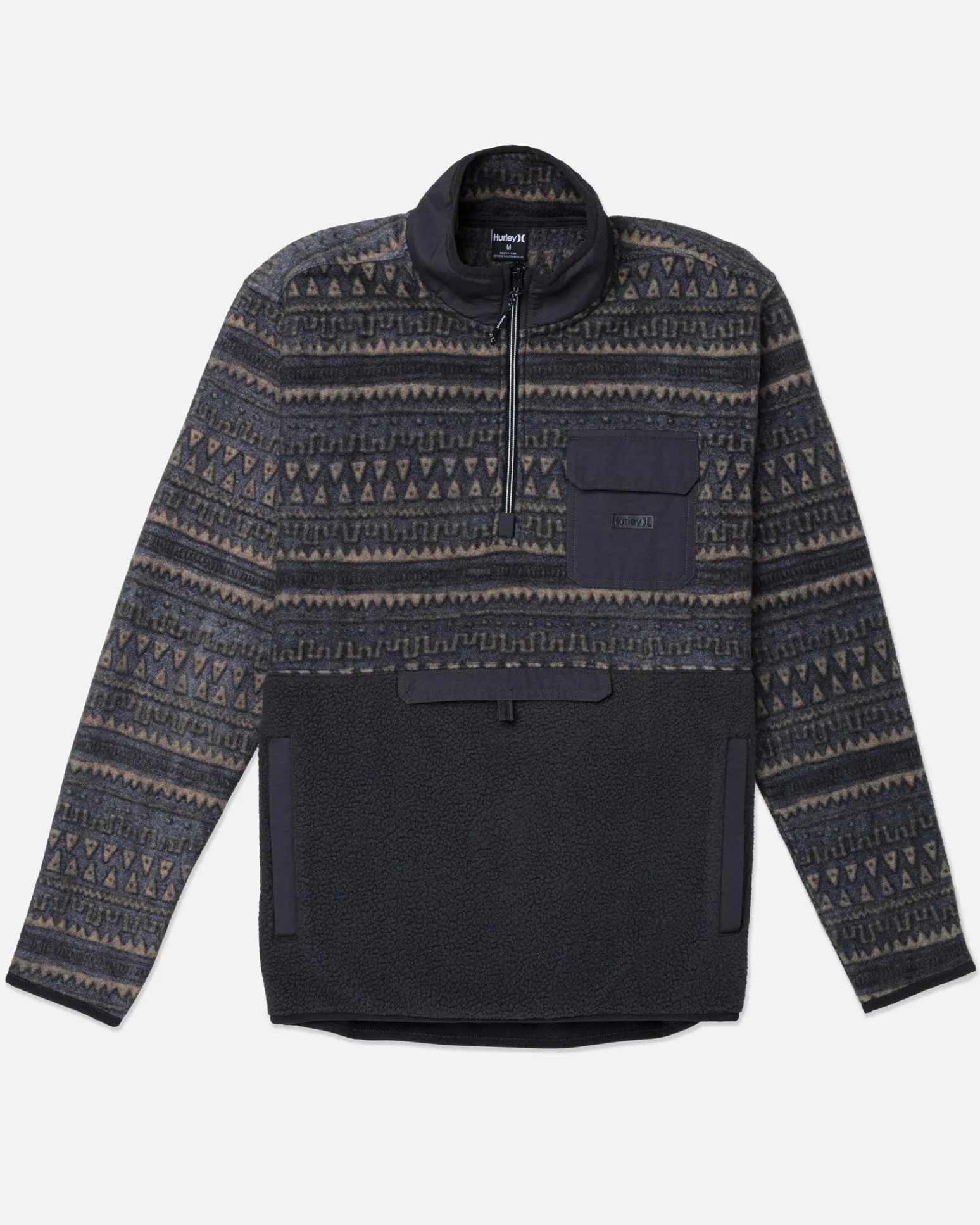 Hurley Hoodies & Fleece*Burrito Sherpa Track 1/4 Zip