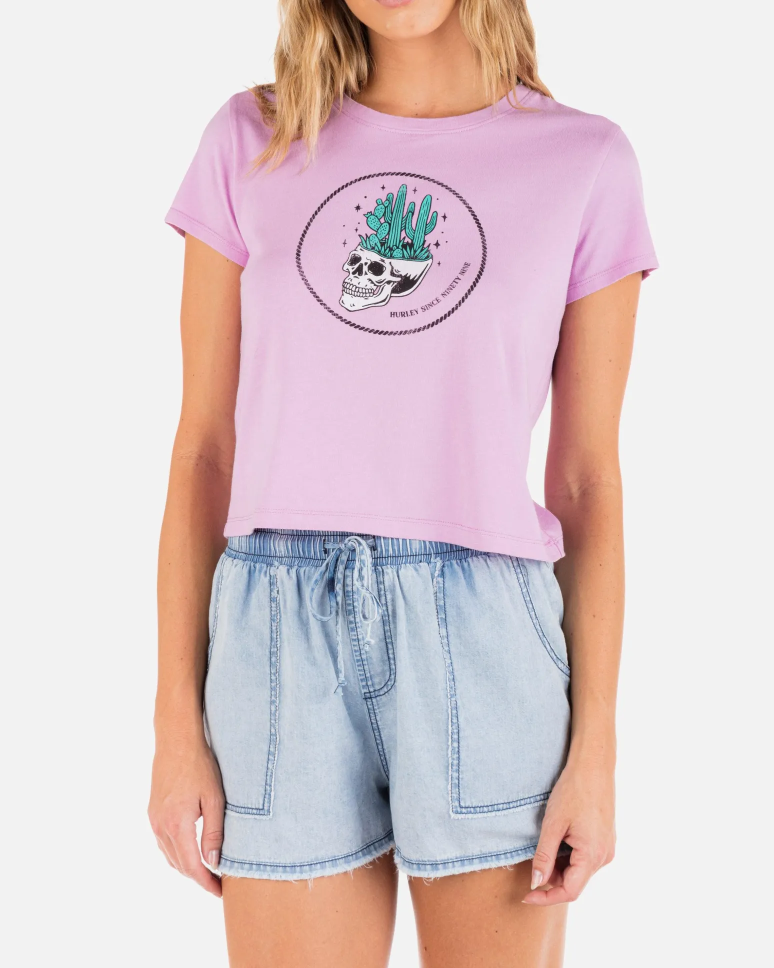 Women Hurley Tops & T-Shirts*Cacti Baby Tee