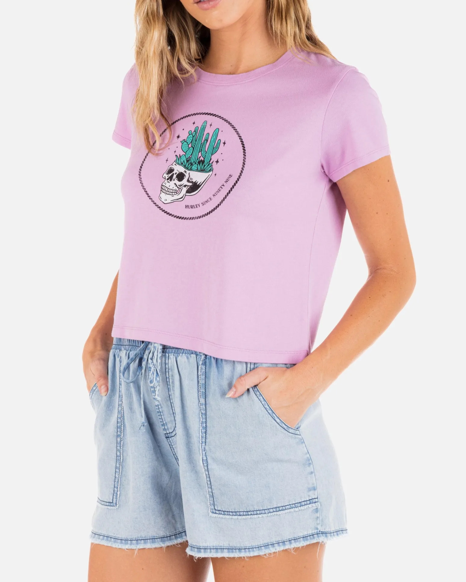 Women Hurley Tops & T-Shirts*Cacti Baby Tee