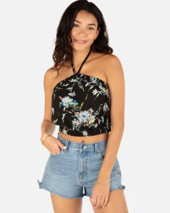 Women Hurley Tops & T-Shirts*Capri Halter Top