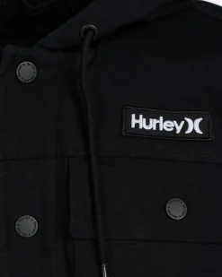 Hurley Jackets & Outerwear*Charger Sherpa Lined Hooded Jacket