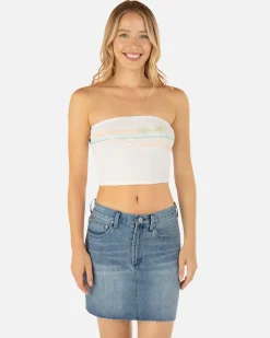 Women Hurley Tops & T-Shirts*Coastal Highway Tube Top