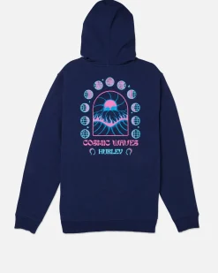 Hurley Hoodies & Fleece*Cosmic Waves Slub Pullover