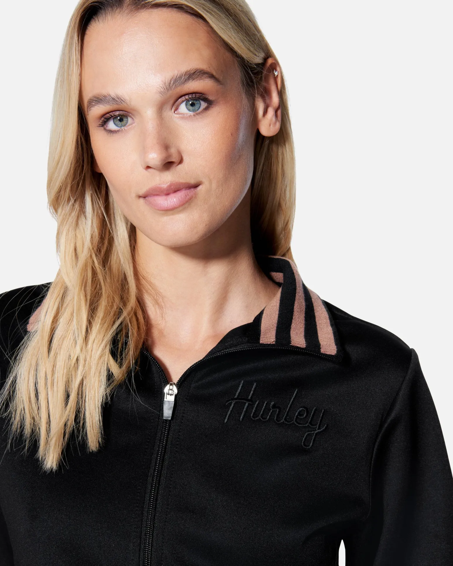 Women Hurley Hoodies & Fleece*Cropped Track Jacket