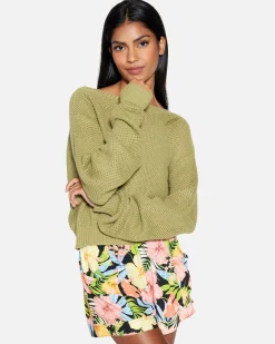 Women Hurley Tops & T-Shirts*Crossback Sweater