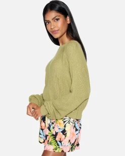 Women Hurley Tops & T-Shirts*Crossback Sweater