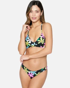 Women Hurley Bikini Bottoms|Bikinis*Daisy Pop Moderate Bottom