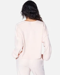 Women Hurley Tops & T-Shirts*ESSENTIAL ALL TIME FAVORITE HENLEY LONG SLEEVE TOP