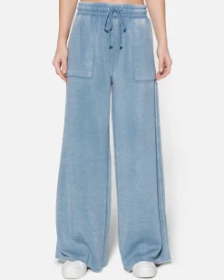 Women Hurley Shorts & Bottoms*Essential Burnout Fleece Wide Leg Pant With Pockets