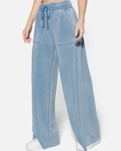 Women Hurley Shorts & Bottoms*Essential Burnout Fleece Wide Leg Pant With Pockets
