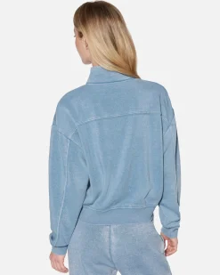 Women Hurley Hoodies & Fleece*Essential Burnout Fleece Half Zip Sweatshirt