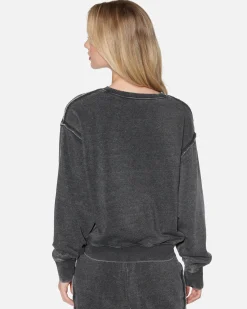 Women Hurley Hoodies & Fleece*Essential Burnout Fleece Crewneck