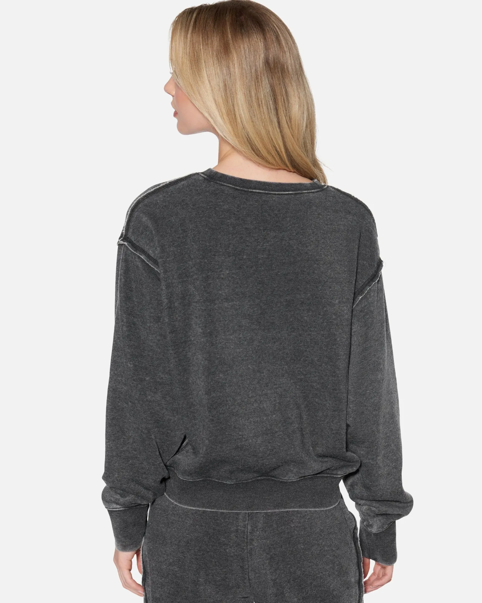 Women Hurley Hoodies & Fleece*Essential Burnout Fleece Crewneck