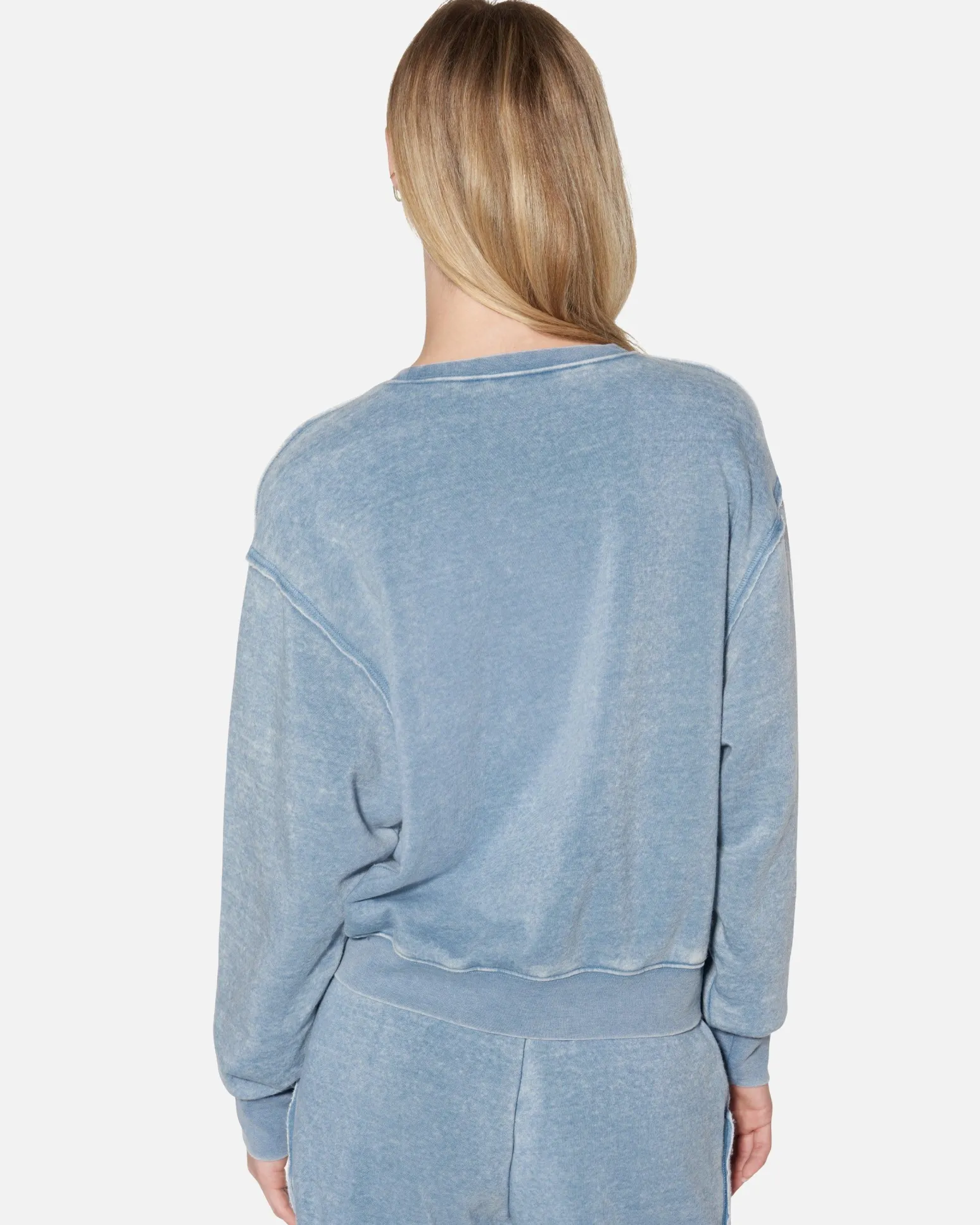 Women Hurley Hoodies & Fleece*Essential Burnout Fleece Crewneck