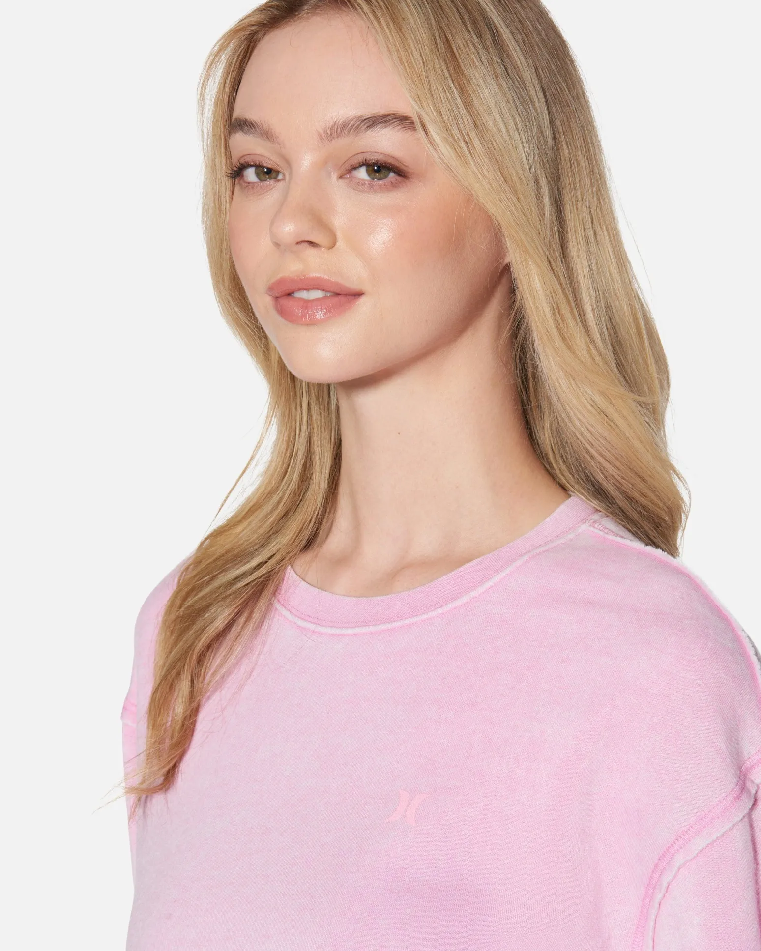 Women Hurley Hoodies & Fleece*Essential Burnout Fleece Crewneck