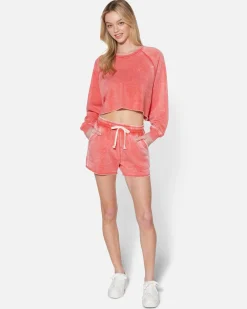 Women Hurley Shorts & Bottoms*Essential Burnout Fleece Short
