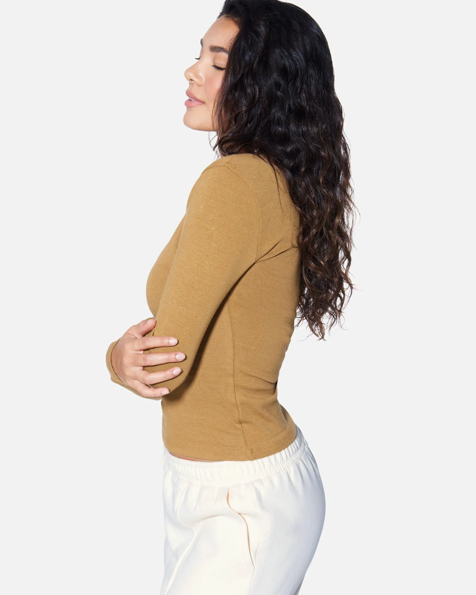 Women Hurley Tops & T-Shirts*ESSENTIAL HEIDI HENLEY LONG SLEEVE TOP