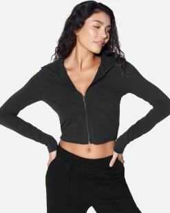 Women Hurley Hoodies & Fleece*ESSENTIAL ZIP UP CROPPED HOODIE