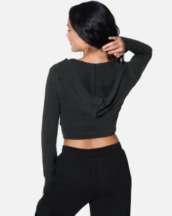 Women Hurley Hoodies & Fleece*ESSENTIAL ZIP UP CROPPED HOODIE