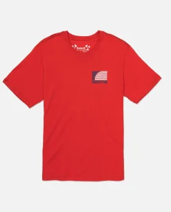 Hurley Tshirts & Tops*EVERYDAY AMERIBARREL SHORT SLEEVE TEE