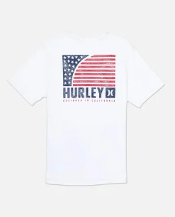 Hurley Tshirts & Tops*EVERYDAY AMERIBARREL SHORT SLEEVE TEE