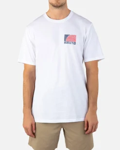 Hurley Tshirts & Tops*EVERYDAY AMERIBARREL SHORT SLEEVE TEE