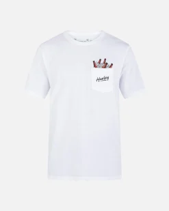 Hurley Tshirts & Tops*Everyday Beer Run Pocket Short Sleeve Tee