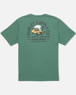 Hurley Tshirts & Tops*Everyday Explore Deserted Short Sleeve Tee