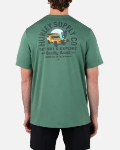 Hurley Tshirts & Tops*Everyday Explore Deserted Short Sleeve Tee