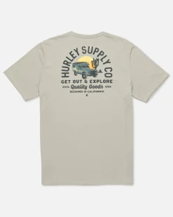 Hurley Tshirts & Tops*Everyday Explore Deserted Short Sleeve Tee