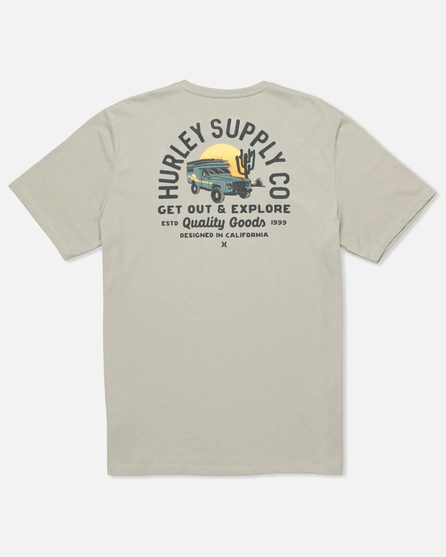 Hurley Tshirts & Tops*Everyday Explore Deserted Short Sleeve Tee