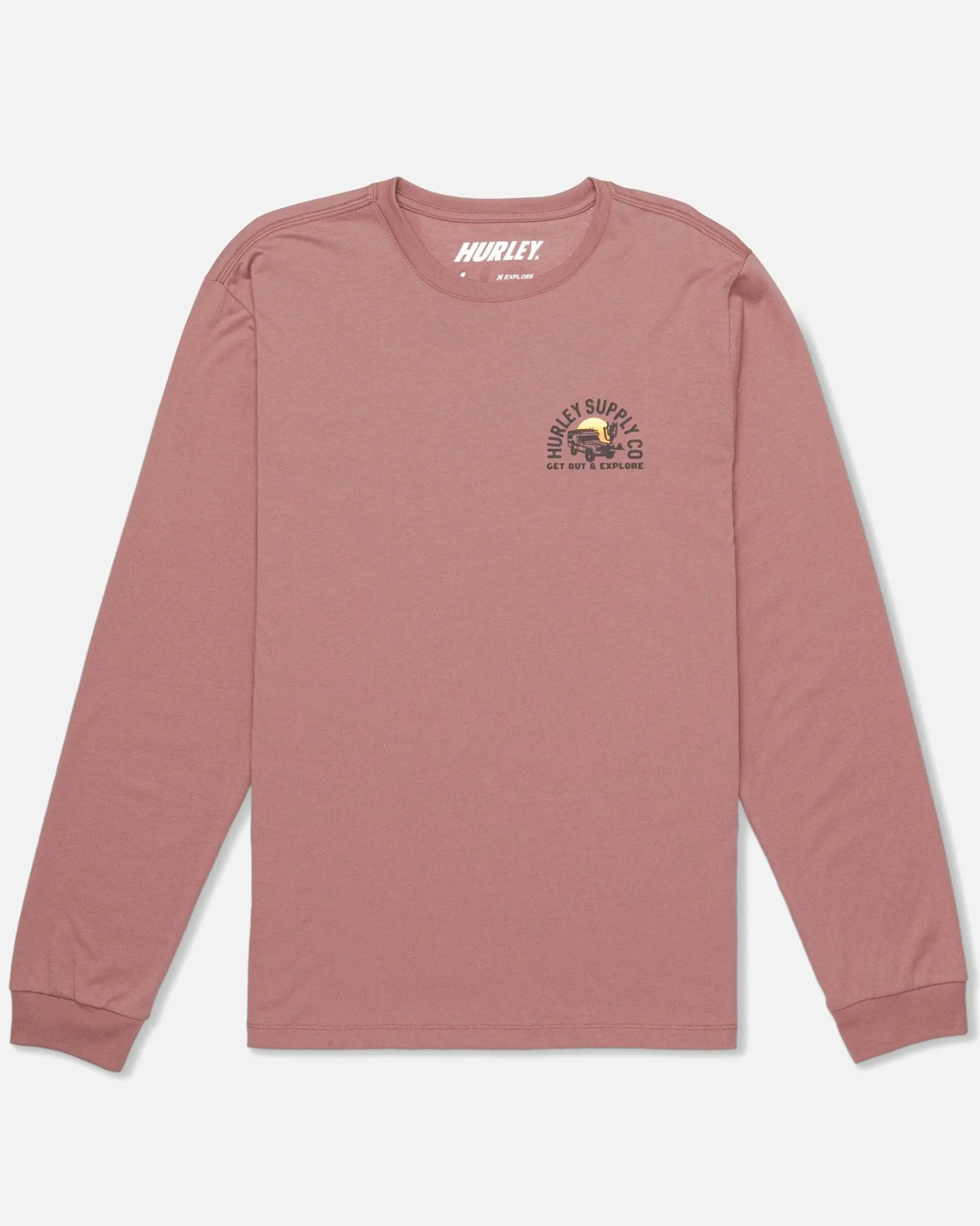 Hurley Tshirts & Tops*Everyday Explore Deserted Short Sleeve Tee
