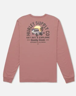 Hurley Tshirts & Tops*Everyday Explore Deserted Short Sleeve Tee