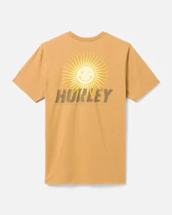 Hurley Tshirts & Tops*Everyday Explore Happy Sun Guy T-Shirt