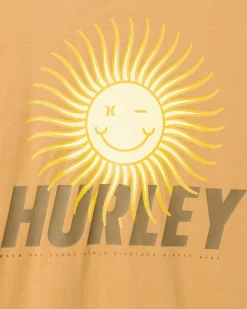 Hurley Tshirts & Tops*Everyday Explore Happy Sun Guy T-Shirt